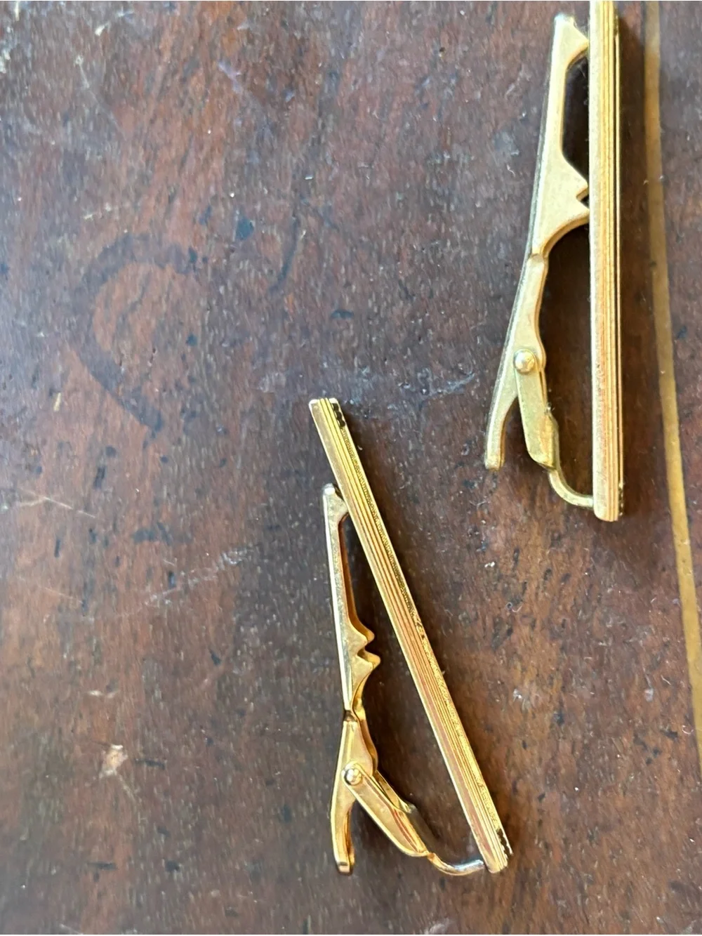 Dior Gold and Black Cuff Link Set